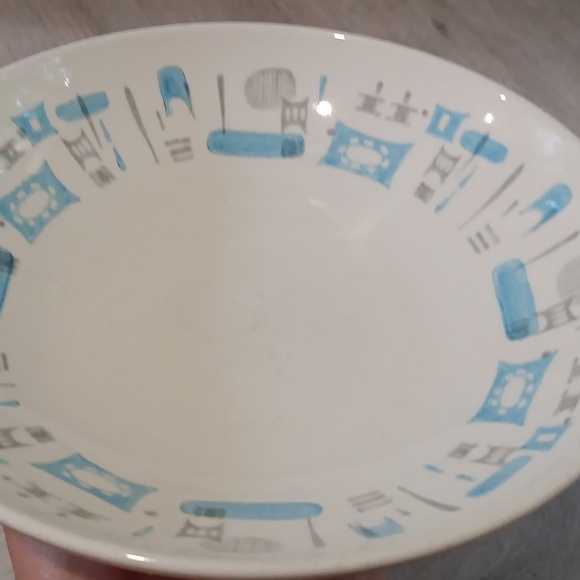 Vintage Royal China Blue Heaven Pattern Single Shallow Bowl - Picture 6 of 10